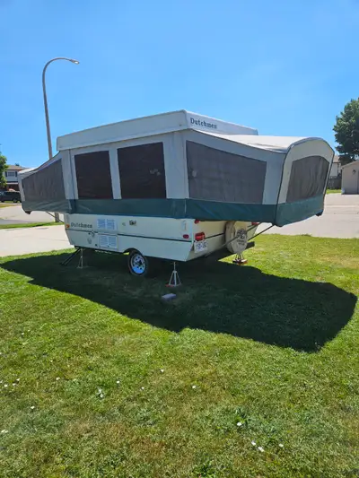 1999 Dutchmen tent trailer clean and in great condition. Wheel bearings replaced 2 years ago. Great...