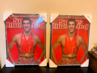 Michael Phelps SI 8 Gold Medal wall plaque