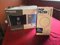 Pop filter and sound shield 