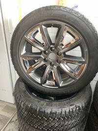 22” Cadillac Escalade rims and tires 