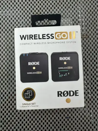 Rode Wireless Go II Single Wireless Condenser Microphone System, View more