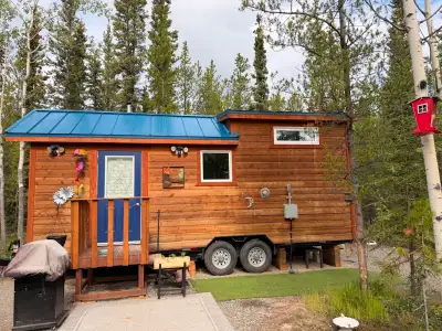 Tiny Home Rental – 20 min North of Whitehorse – $2000/month Private, furnished tiny home with loft a...
