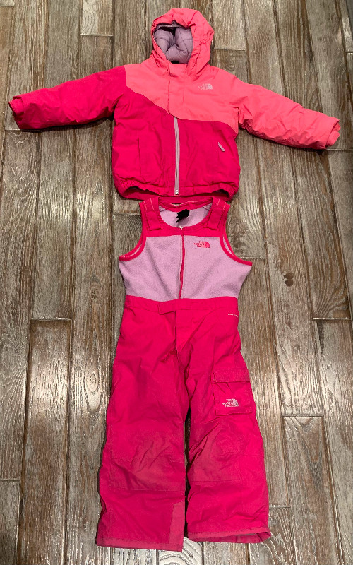 North Face Kids Snowsuit - Girls Size 4T in Clothing - 4T in Winnipeg