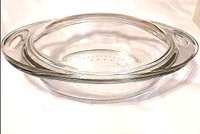 OVATIONS by Anchor Hocking Oval Dome Covered Lid glass Casserole