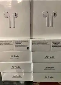  BRAND NEW SEALED APPLE AIRPODS 2ND GEN WITH 1 YEAR WARRANTY 