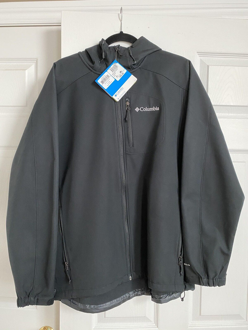 Columbia Softshell Omni-Shield Jacket with Hood. Size Large. | Men's ...