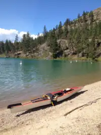 17.5 foot wooden kayak