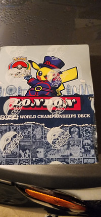Pokemon 2022 World Championships 8-Deck Display Box Factory Seal