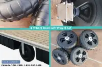4 Wheel Boat Lift Travel Kit - Shipping or Pickup