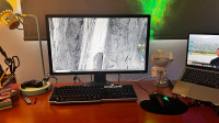 Computer Dell  + monitor BENQ + keyboard 