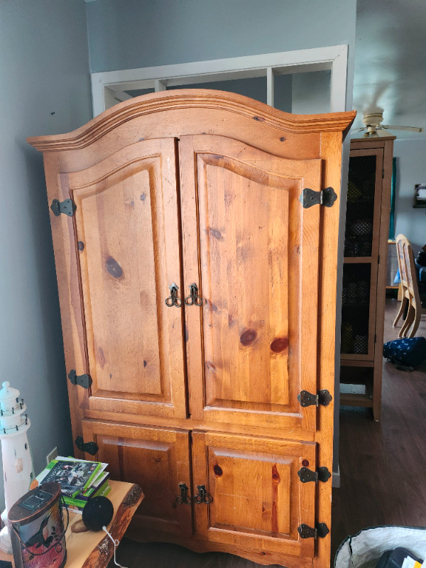 A nice solid mexican style armoir in Dressers & Wardrobes in Charlottetown