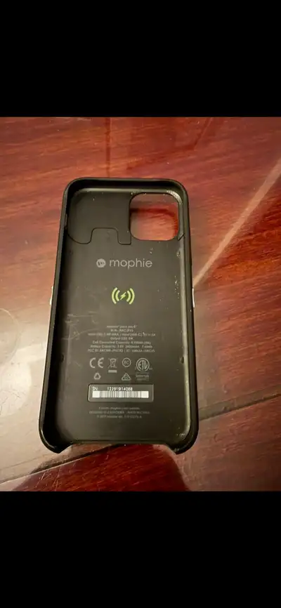 Mophie power case for a iPhone 11 Pro works perfect, View more