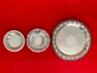 Vintage Silver-Plated Platters & Dishes