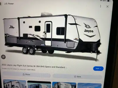 This camper is a perfect family unit,it has double bunks, master bedroom at front of trailer with a...