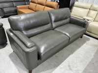 Top Grain Leather Sofa - New