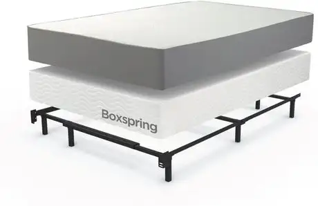 ZINUS Compack Metal Bed Frame / 7 Inch Support Bed Frame in Beds & Mattresses in Mississauga / Peel Region - Image 2