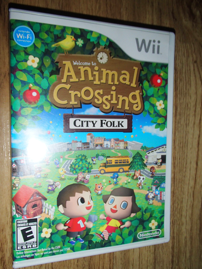 Wii Animal Crossing City Folk Game for sale in Truro., View more