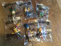 6 figurines Simpsons an 2009 scellées les 20ans collectionneur