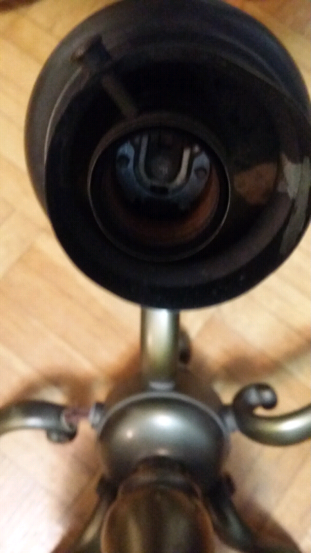 Antique Brass 5 Light Chandelier in Indoor Lighting & Fans in City of Toronto - Image 6