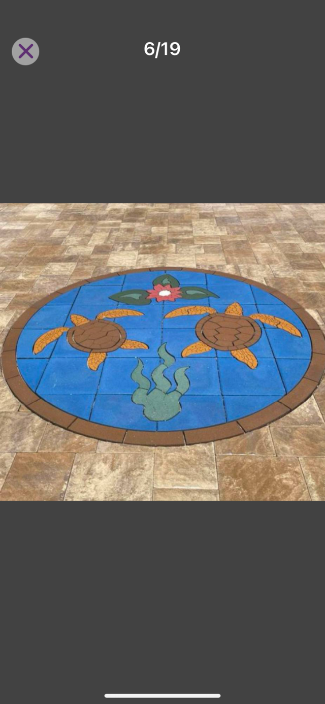 Custom Interlock Art For Flat Surfaces or Walls in Interlock, Paving & Driveways in Markham / York Region - Image 27