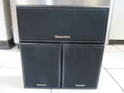 Technics Model SB-C938 CentreChannel & SB-S938Satellite Speakers, View more