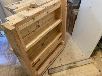 Partial staircase - scrap lumber - FREE