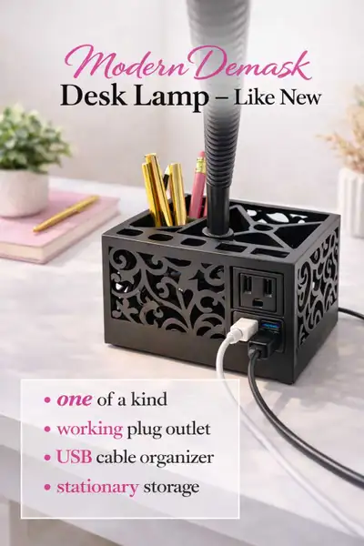 modern demask desk lamp, View more