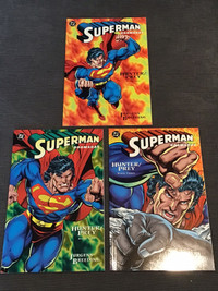Superman Doomsday Hunter/Prey Books 1-3