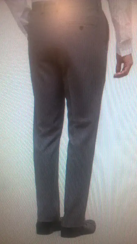 Kenneth Cole REACTION Men's Stretch Modern-Fit Flat-Front Pant in Men's in Bedford - Image 3