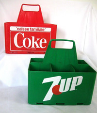 BAC  COCA-COLA // 7-UP VINTAGE COCA-COLA / 7-UP TOTES