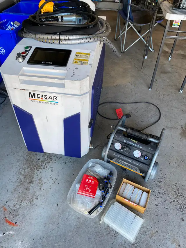 Laser Cleaning System – used – Meiser Model MS-2000CLS – 2000 W528934387047485449