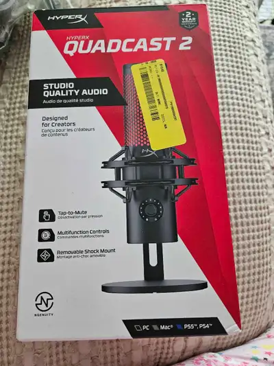 HyperX QuadCast 2 Microphone, View more