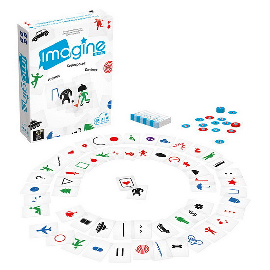 Imagine, édition Québec - jeu de société (nouveau - plastifié) dans Jouets et jeux  à Laval/Rive Nord