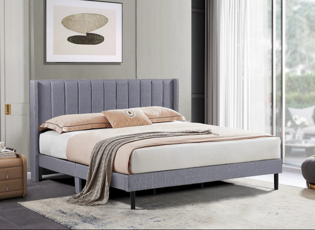 BNIB husky platform bed (twin, double, queen & king available)  in Beds & Mattresses in Chilliwack