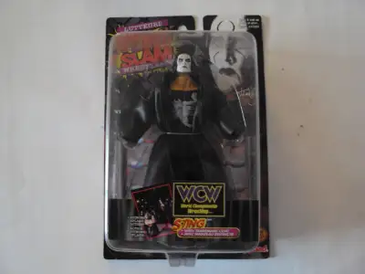 WCW WRESTLING FIGURE - STING - 2001, View more