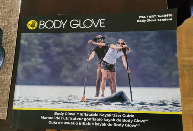 Inflatable Tandem Kayak (Body glove) in Water Sports in City of Toronto