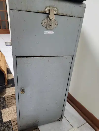 1950s ACCORN FILE CABINET. MCM. STEAMPUNK. VINTAGE FILE CABINET., View more