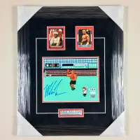 Mike Tyson Signed Photo PUNCH-OUT!! Framed JSA
