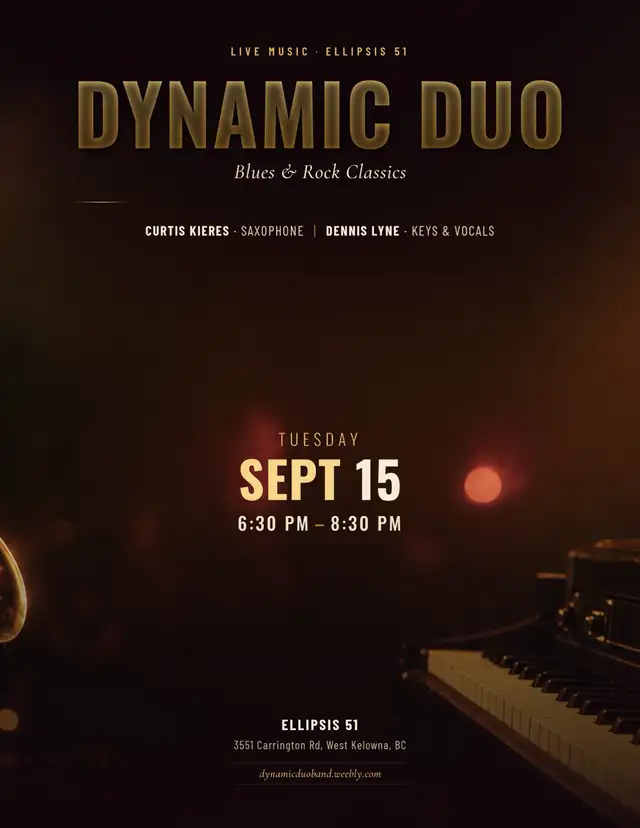 Dynamic Duo - Live at Ellipsis 51 (W. Kelowna)