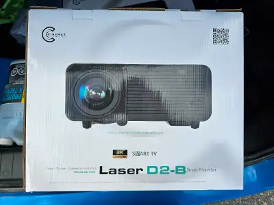 Cinemax Laser D2-B 8k Smart Projector 