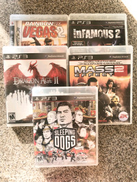 PS3 Games x 6 $10 each