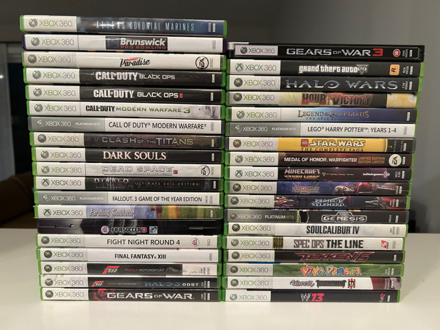 Xbox 360 games $10 each in XBOX 360 in Calgary