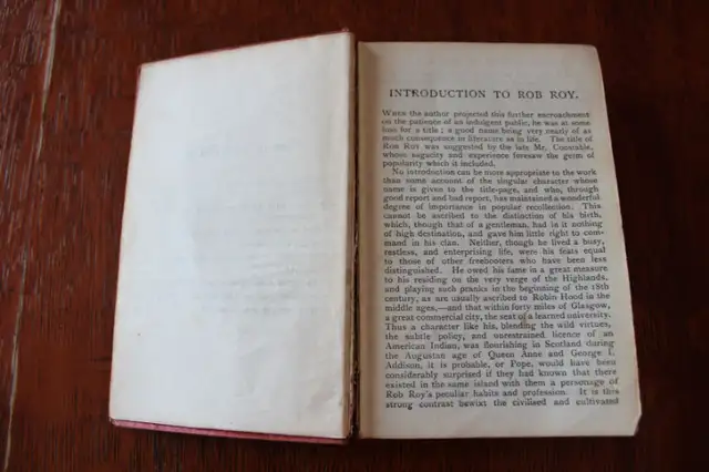 Rob Roy - By Sir Walter Scott in Fiction in London - Image 7