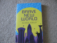 Brave New World - Aldous Huxley softcover book