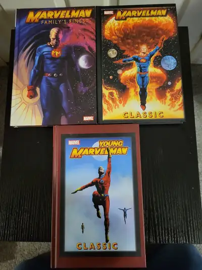 Marvelman Graphic Novels, $7 Each Marvel Marvelman Family's Finest Marvel Marvelman Classic Marvel Y...