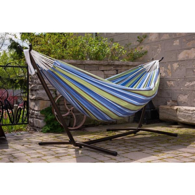 Brand new rocking swinging portable hammock with stand  in Patio & Garden Furniture in Ottawa