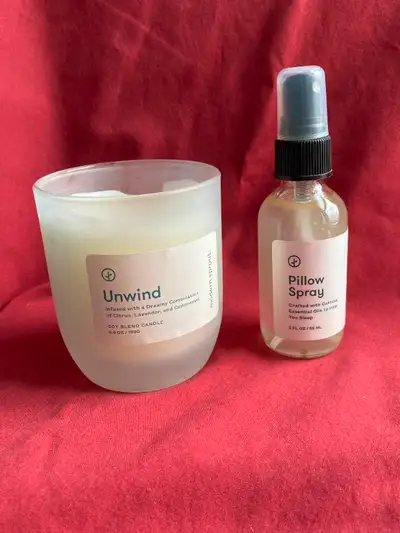 Modern Sprout Unwind Soy Blend Candle and Pillow Spray, View more
