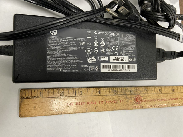 HP AC Adapter 150 W in Laptop Accessories in Mississauga / Peel Region