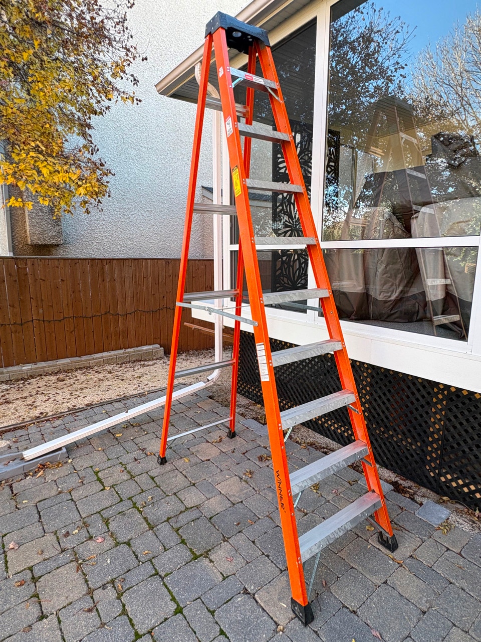10' fiber glass step ladder in new condition | Ladders & Scaffolding ...