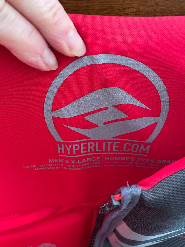 Hyperlite Men’s Life Jacket Vest XL 46-49” in Water Sports in Oakville / Halton Region - Image 3